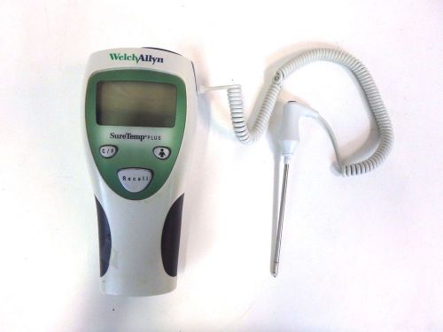 Welch Allyn SureTemp Plus Model 692 Thermometer Memory Medical Dental Equipment