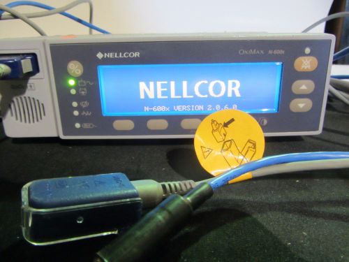 Nellcor oximax n600x pulse oximeter for sale
