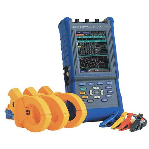 Hioki 3197-01/1000PRO Power Quality Analyzer with 3 - 1000A CT&#039;s