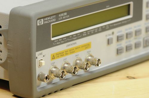 HP Agilent 4263B Precision Digital LCR Meter - TESTED!!! Fully Functional!!!