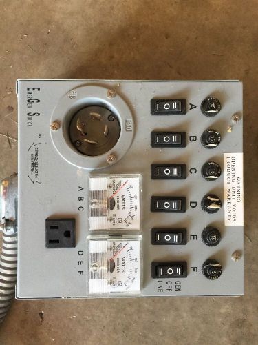 Connecticut Electric Manual Transfer Switch Model #6-7500