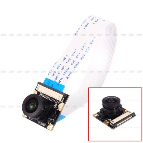 3S2 Camera Module Board 175° Wide Angle Fish Eye Lense For Raspberry Pi Model A
