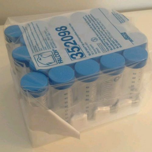 NEW Sealed Falcon Tubes, 50 ml, 352098, FisherScientific 14-959-49A