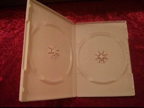 100 White Double DVD Box