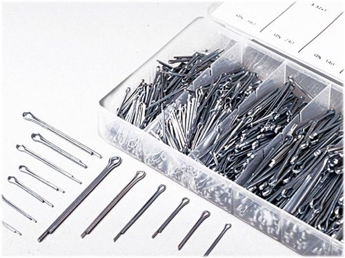 1000pc assortment cotter pins brakes, tie rod, ball joints hardware kit car tool for sale