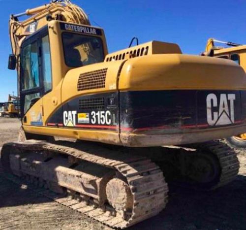2004 cat 315cl excavator w pro link thumb a/c &amp; low hours for sale