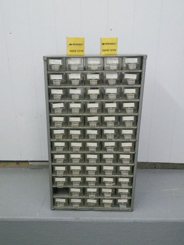Lot of shaper bits in wards powr-kraft storage bin for sale