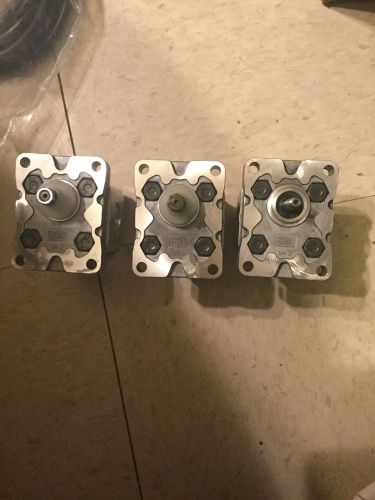 (2) New (1) Used Marzocchi Hydraulic Gear Pump 1P D 9.2 Gas 3 Total