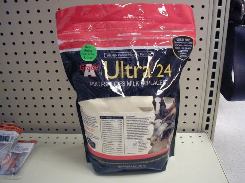 Sav-A-Caf - Ultra 24 - Multi Species Milk replacer, Sheep, Goats, Calves,- 4lb.