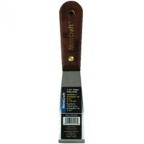 1-1/4in wood hndl chisel knife mintcraft putty knife 01522r 045734622579 for sale