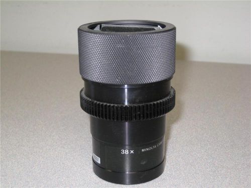 Minolta 38X Prism Lens Microfilm Fiche RP502 RP503 504