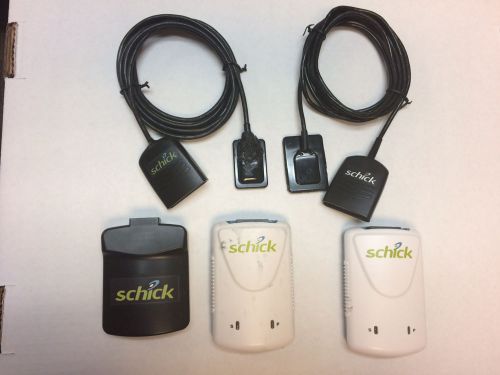 2x Schick CDR sensors (Size 1 &amp; 2) w/3 HS remotes. Use for trade in credit?