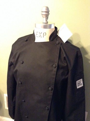 Chef Revival LJ025BK Chef-tex Poly Cotton Cuisinier Ladies Long Sleeve Jacket. S