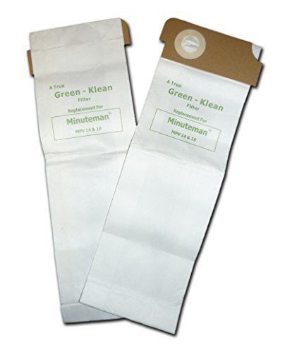 Green Klean GK-MPV14 Replacement Vacuum Bags Pack of 100