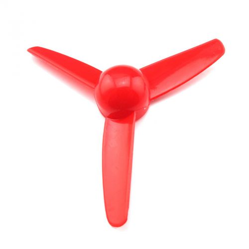 2pcs Three-bladed Clover 80*2mm Propeller Air Fan Aircraft Model Helicopters HM