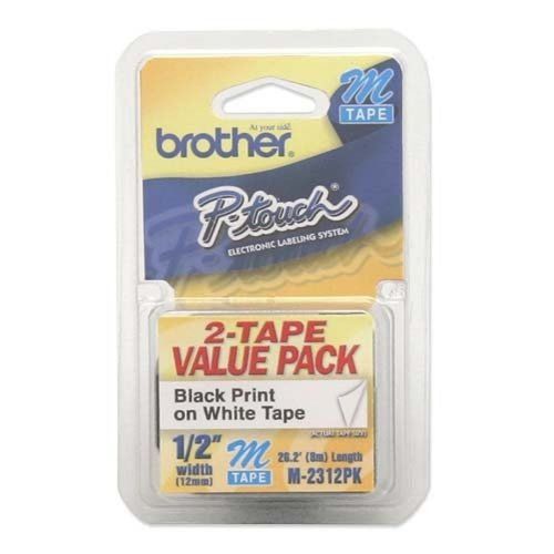 Brother Printer P-Touch M2312PK M Series Tape Cartridges for P-Touch Labelers...