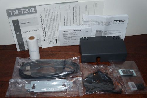 Epson TM-T20II Point of Sale Thermal Printer (Parts, Paperwork, Accessories)