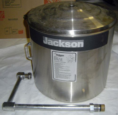 New Jackson Dishwasher Hood 6401-006-40-00 &amp; Pipe for Model M10 Dishwasher
