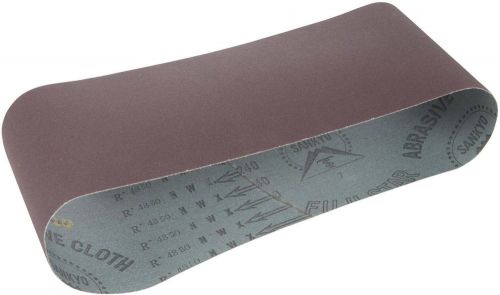 10 Pack Hitachi 995-573 4&#034; by 24&#034; Sanding Belt with CC240 Grit for SB10T