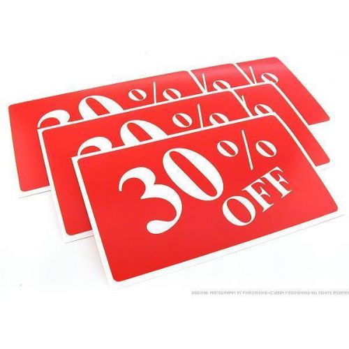 6 30% Off Plastic Message Display Sign
