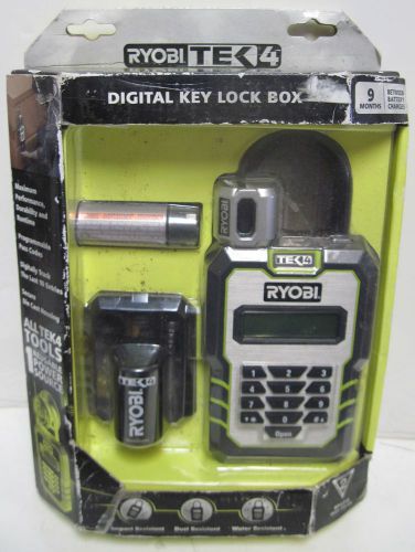Ryobi Digital Key Lock Box Tek 4 New In Package