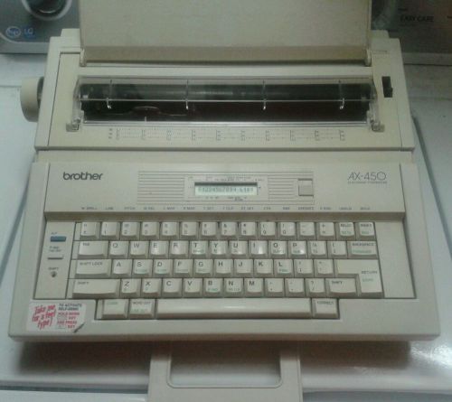 Brother Model AX-450 Electronic Typewriter