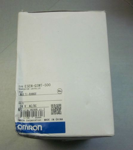 Omron E5EN-Q3MT-500 digital temperature controller 24V AC/DC