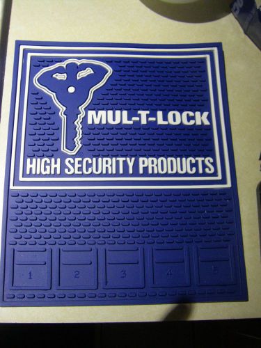 Mul-t-lock locksmith starter kit,pin kit mat tweezers cylinder followers etc. for sale