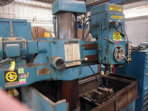 Giddings and lewis bickford radial drill 3&#039;&#039; x 9&#034; (28456) for sale