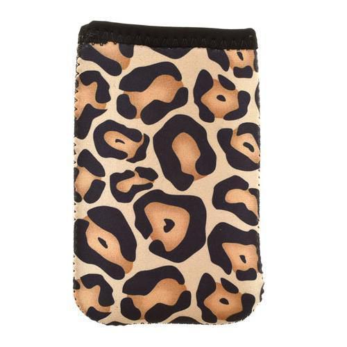 Op/Tech Soft Pouch/Smart Sleeve 355 (3.5x5.0&#034;) - Leopard #4643355