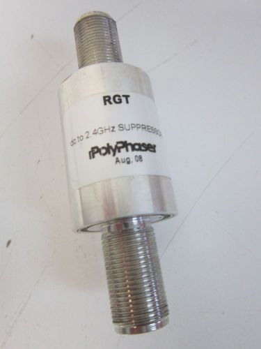 PolyPhaser RGT DC to 2.4GHz Broadband Pass Protector Suppressor