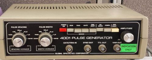 Global Specialties 4001 Pulse Generator
