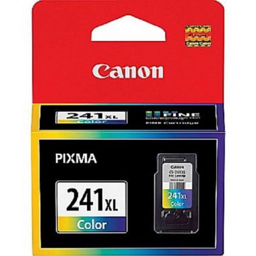 Canon cl-241xl color ink cartridge pixma inkjet 5208b001 genuine new for sale