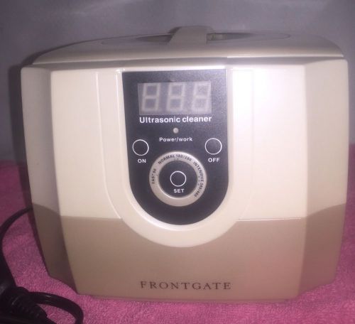 EUC!! FREE SHIPPING!  FrontGate Ultrasonic Cleaning Cleaner Model: CD-4800