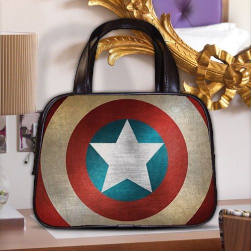Captain America Shield Avengers S.H.I.E.L.D. Women&#039;s Classic Handbag Purse