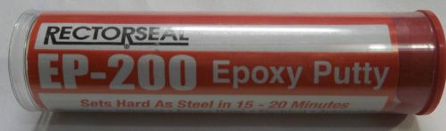 RECTORSEAL EP-200 EPOXY PUTTY - 2 OUNCE - REPAIRS ALMOST ANY SURFACE - NEW