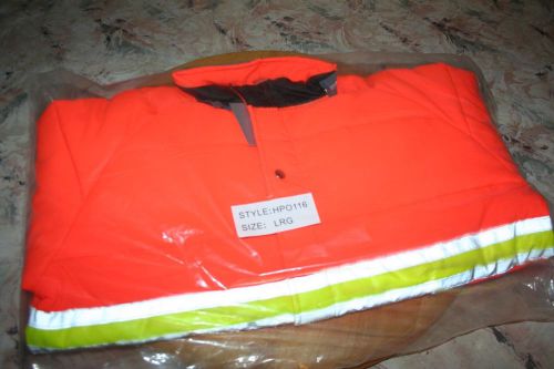 Safety line scotchlite reflective safety construction jacket hpo116 size large for sale