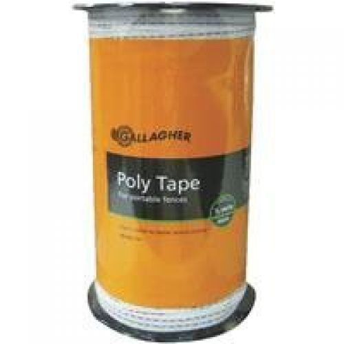 Gallagher G623044 Electric Fence 1/2-Inch Polytape, 656-Feet, White