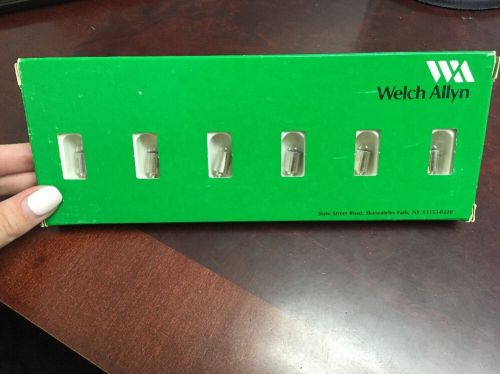 Lot of 6 Welch Allyn Lamp Replacement Bulb 03700 Retinoscope