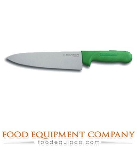 Dexter Russell S145-8G-PCP Dexter Sani-Safe 8&#034; Chef Knife w/ Green Handle...