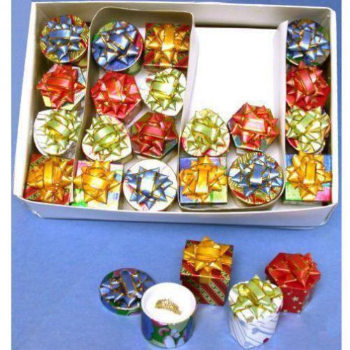 48 Assorted Metallic Ring Gift Boxes