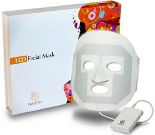 NEW Skinvel Red LED Light Beauty Aging Silicone Facial Rejuvination Mask