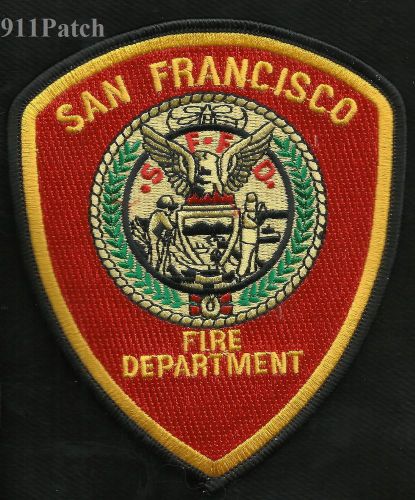 San Francisco, CA - Rescue &amp; Fire Department FIREFIGHTER PATCH Fire Dept