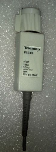 Tektronix oscilloscope Probe P6243 1GHz 10X Active Probe / Parts condition