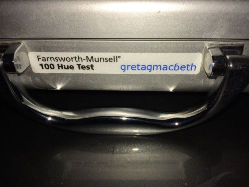 Farnsworth Munsell 100 Hue Test