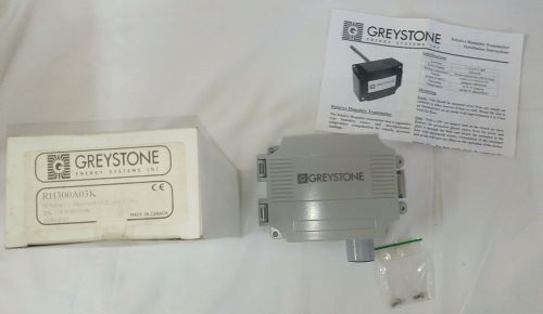 Greystone energy rh300a03k humidity transducer o.s.a 3% 20k thermistor for sale