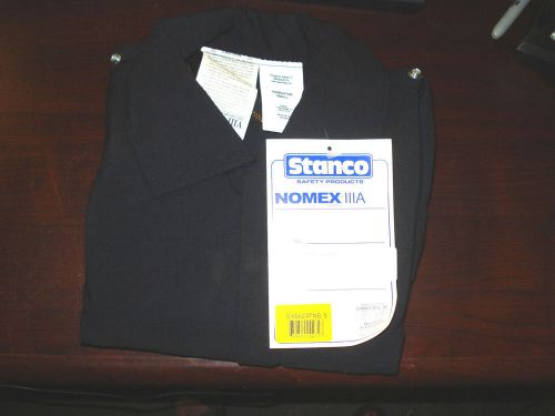 STANCO Flame Resistant Jacket, NOMEX IKE Small Navy, NX6624TNB-S |IW4| RL