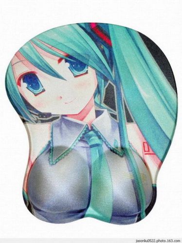 VOCALOID2 Anime Miku Bust Stereoscopic Mouse Pad #32746