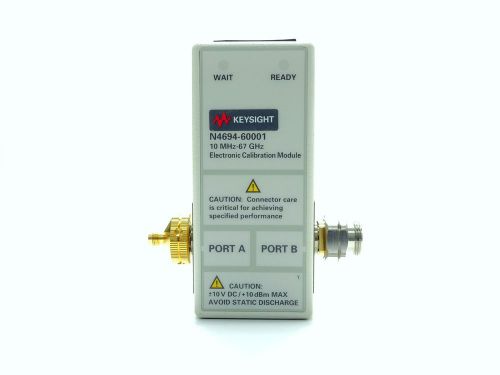 Keysight Used N4694A 1.85 mm ECal module 67 GHz, 2-port (Agilent N4694A)