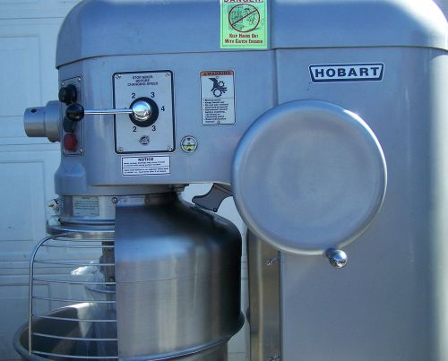 60 qt HOBART dough mixer efficient 3 ph SS bowl help with shipping to your door